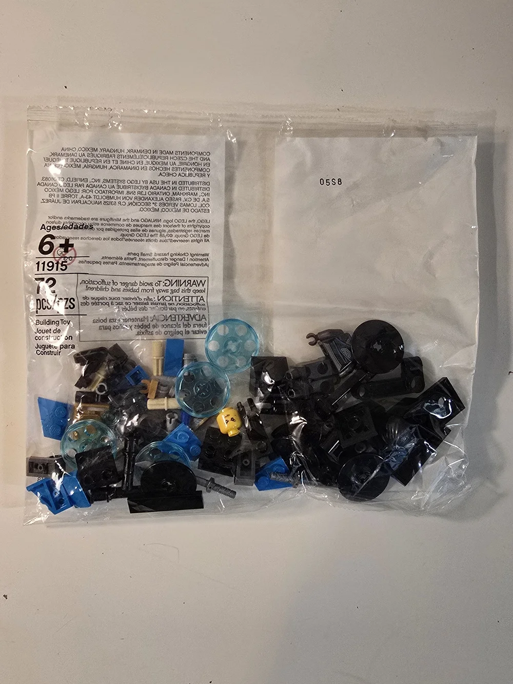 LEGO Set 11915 NINJAGO Build Your Own Adventure Parts - Nya Minifigure